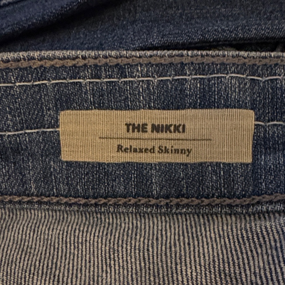 AG Adriano Goldschmied The Nikki Relaxed Skinny Jeans - Dark Blue